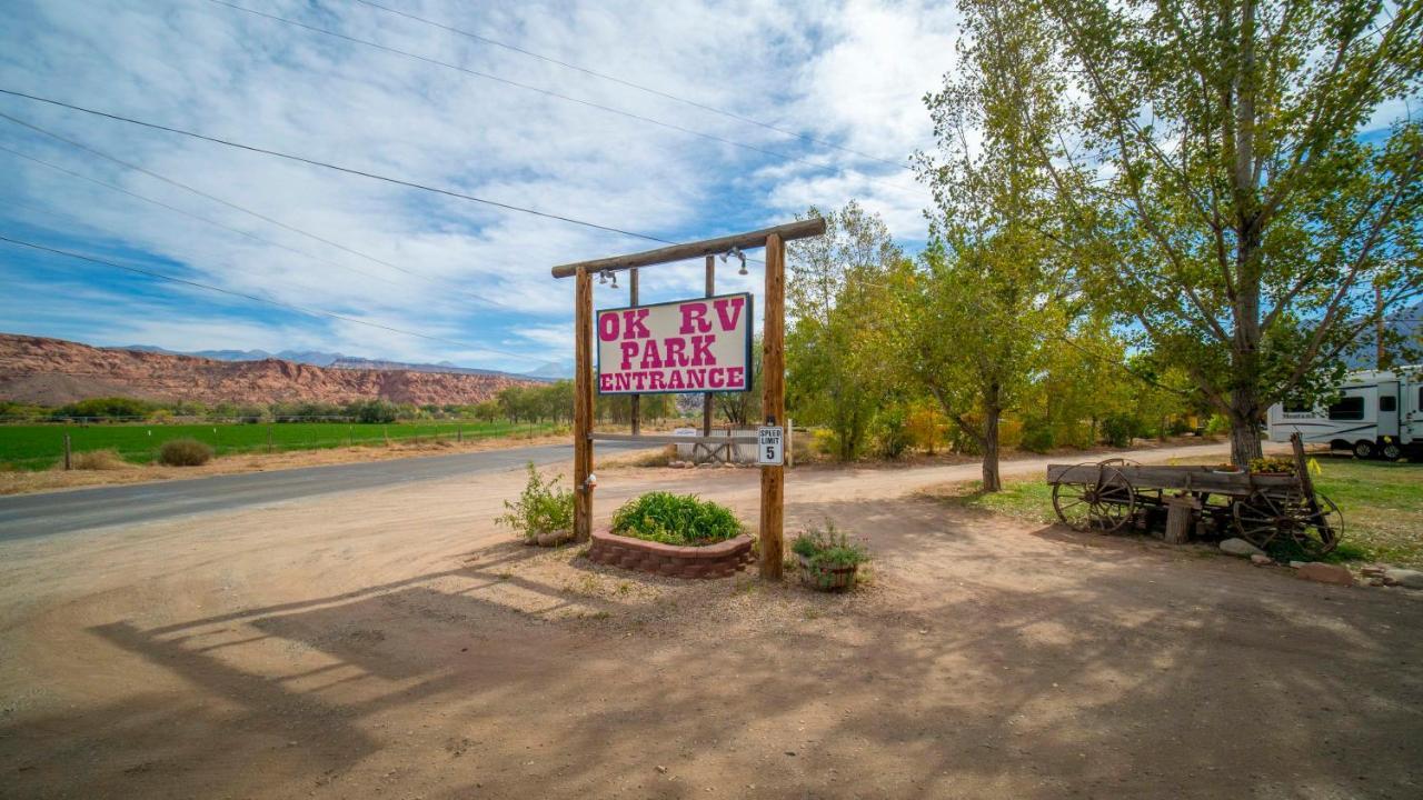 Ok Rv Park Family Tipi Ok1 Hotell Moab Eksteriør bilde